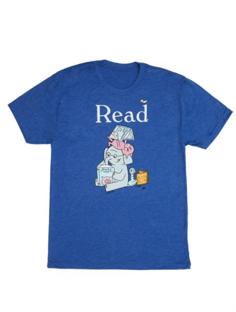 ELEPHANT  PIGGIE Read Unisex TShirt XSmall