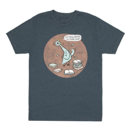 Pigeon So Many Books Unisex TShirt Large