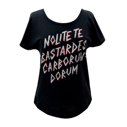 Nolite Te Bastardes Carborondurum Womens Relaxed Fit TShirt XXXLarge