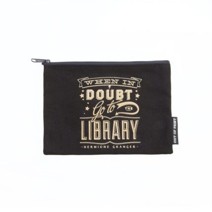 When in Doubt Go to the Library Pouch