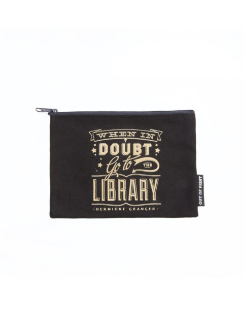 When in Doubt Go to the Library Pouch