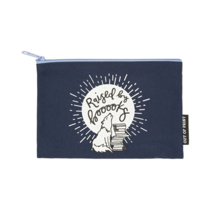 Raised by Books Pouch