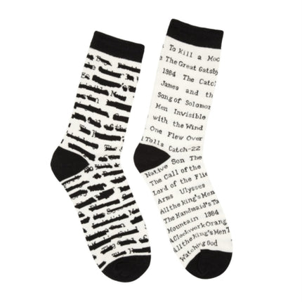 Banned Books Socks  Small