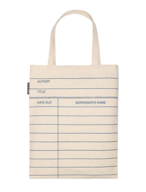 Library Card Natural Tote Bag