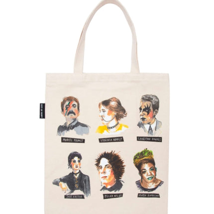 Punk Rock Authors Tote Bag