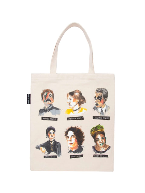 Punk Rock Authors Tote Bag