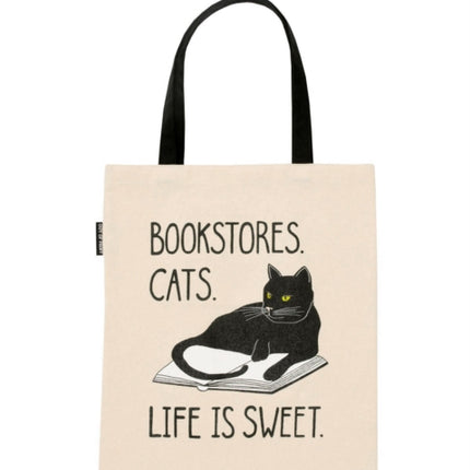 Bookstore Cats Tote Bag