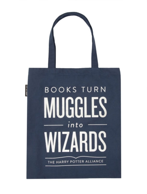 Books Turn Muggles Into Wizards Tote Bag