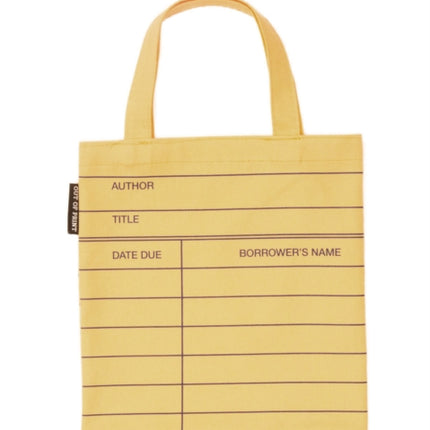 Library Card (Yellow) Kid's Tote Bag