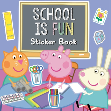 School is Fun Sticker Book (Peppa Pig)