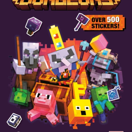 Minecraft Official Dungeons Sticker Book (Minecraft)