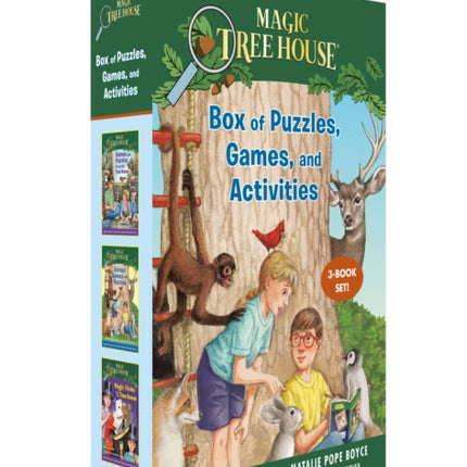 Magic Tree House Box of Puzzles, Games, and Activities (3 Book Set)