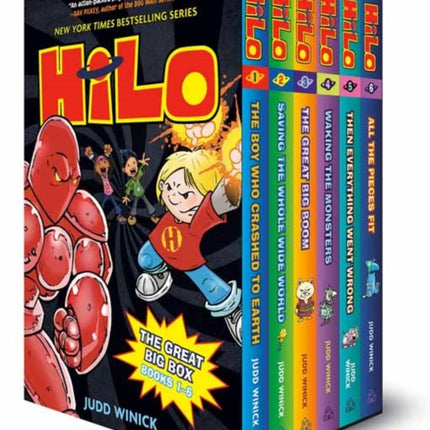 Hilo: The Great Big Box: Books 1-6