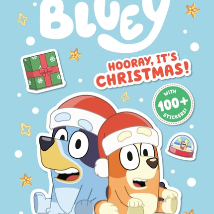 Bluey: Hooray, It's Christmas!: A Sticker & Activity Book