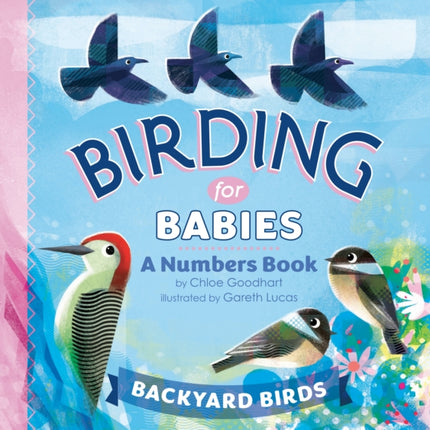 Birding for Babies: Backyard Birds: A Numbers Book