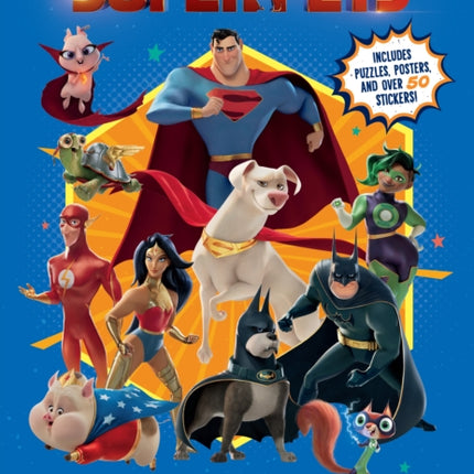 DC League of Super-Pets: The Official Activity Book (DC League of Super-Pets Movie): Includes puzzles, posters, and over 30 stickers!