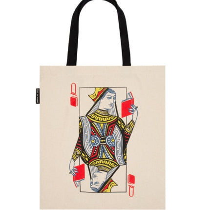 Queen of Books Tote Bag