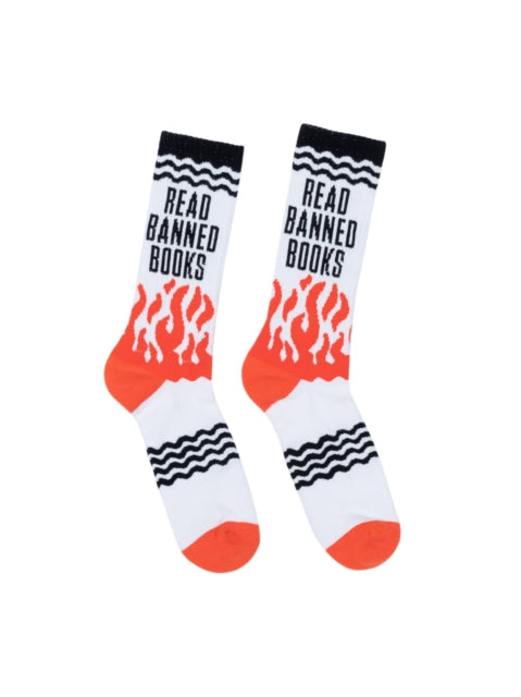 Read Banned Books Gym Socks  Large