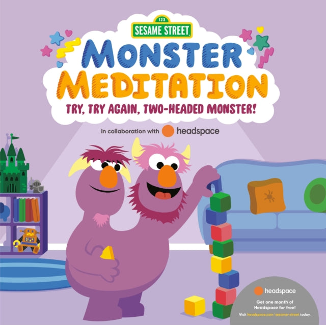 Try, Try Again, Two-Headed Monster!: Sesame Street Monster Meditation in  collaboration with Headspace