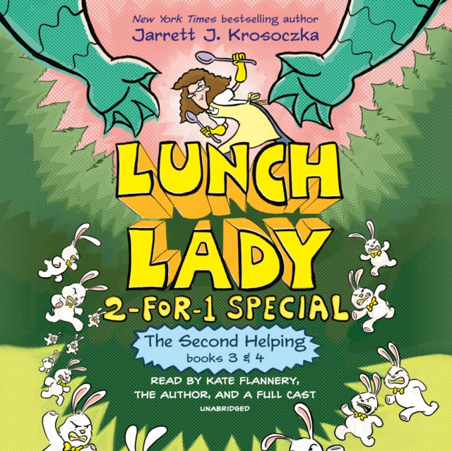 The Second Helping: The Author Visit Vendetta and the Summer Camp Shakedown (Unabridged) : Lunch Lady Books 3 & 4