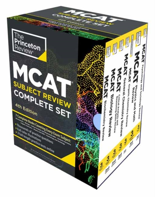 Princeton Review MCAT Subject Review Complete Box Set, 4th Edition