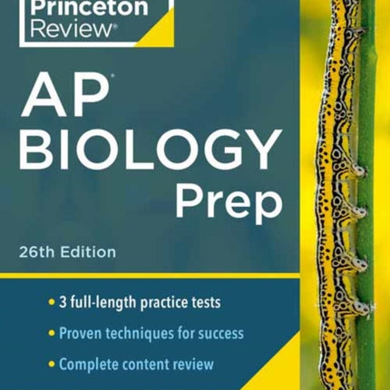 Princeton Review AP Biology Prep, 2024: 3 Practice Tests + Complete Content Review + Strategies & Techniques