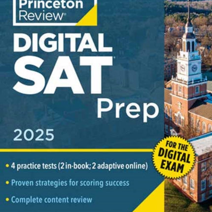 Princeton Review Digital SAT Prep 2025