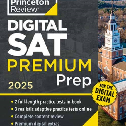 Princeton Review Digital SAT Premium Prep 2025