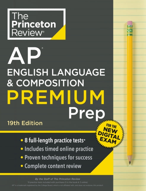 Princeton Review AP English Language  Composition Premium Prep