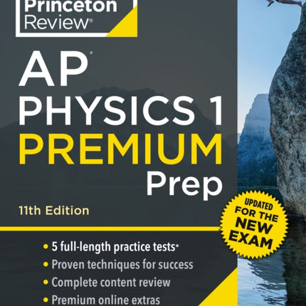 Princeton Review AP Physics 1 Premium Prep