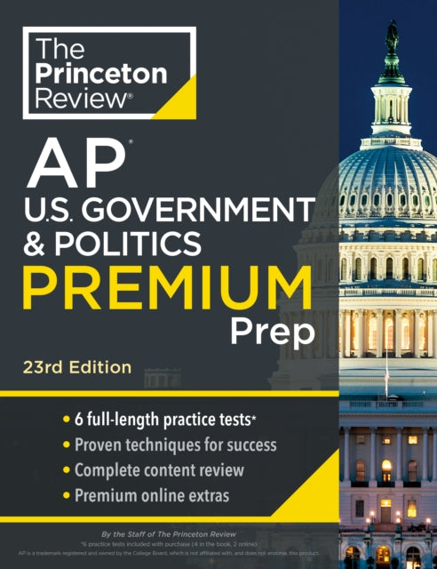 Princeton Review AP U.S. Government  Politics Premium Prep