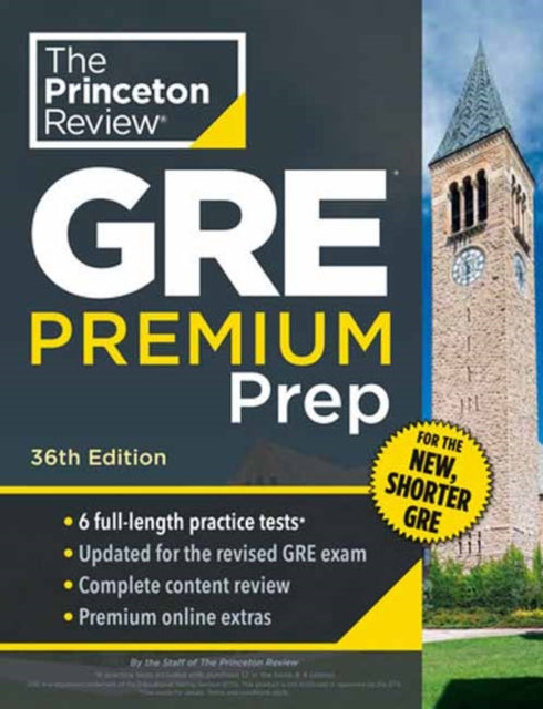 Princeton Review GRE Premium Prep 36th Edition