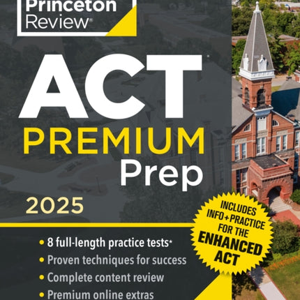 Princeton Review ACT Premium Prep 2025