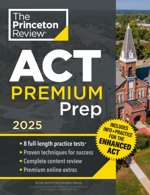 Princeton Review ACT Premium Prep 2025