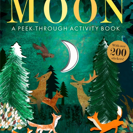 Moon A PeekThrough Activity Book
