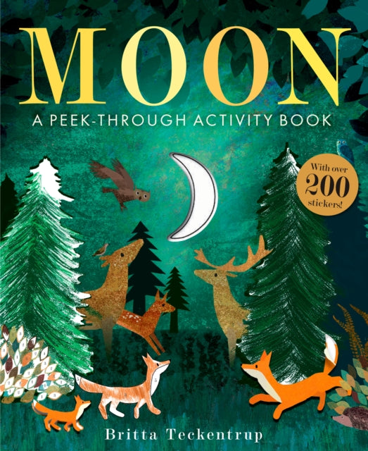 Moon A PeekThrough Activity Book