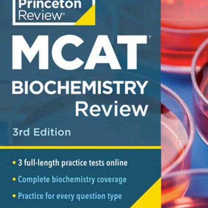 Princeton Review MCAT Biochemistry Review 3rd Edition