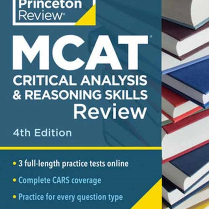 Princeton Review MCAT Critical Analysis and Reasoning Skills Review 4th Edition