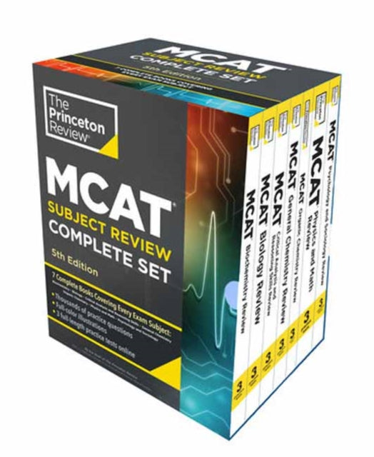 Princeton Review MCAT Subject Review Complete Box Set 5th Edition