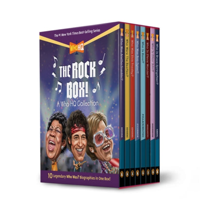 The Rock Box!: A Who HQ Collection: A Who HQ collection of the most influential figures in rock music