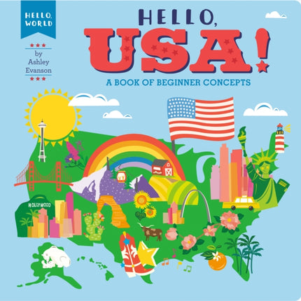 Hello, USA!: A Book of Beginner Concepts