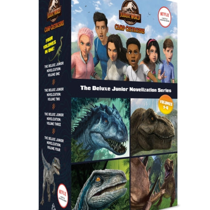 Camp Cretaceous: The Deluxe Junior Novelization Boxed Set (Jurassic World: Camp Cretaceous)