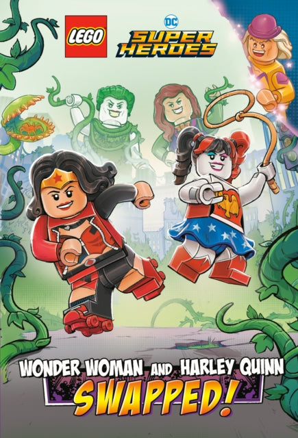 Wonder Woman and Harley Quinn SWAPPED LEGO DC Comics Super Heroes Chapter Book 2