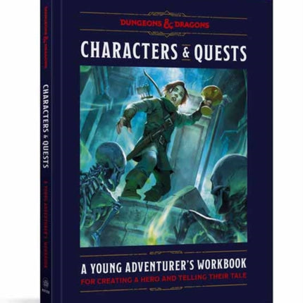 Characters & Quests (Dungeons & Dragons): A Young Adventurer's Workbook for Creating a Hero and Telling Their Tale