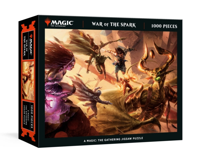 Magic: The Gathering 1,000-Piece Puzzle: War of the Spark: A Magic: The Gathering Jigsaw Puzzle: Jigsaw Puzzles for Adults