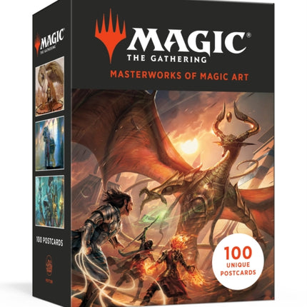 Magic: The Gathering Postcard Set: Masterworks of Magic Art: Postcards