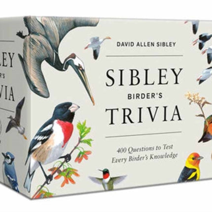 Sibley Birder's Trivia: A Card Game: 400 Questions to Test Every Birder's Knowledge