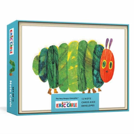 The Very Hungry Caterpillar: 12 Note Cards and Envelopes