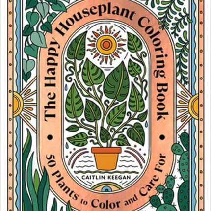 The Happy Houseplant Coloring Book