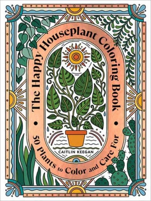 The Happy Houseplant Coloring Book